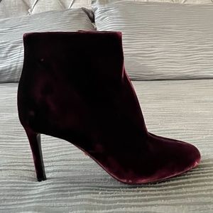 New Authentic Prada ankle Velvet Bootie